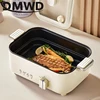DMWD Multi-functional Cooking Pot Household Electric Hot Pot Electric Steamer Non-stick Barbecue Pot Frying and Baking Machine 3