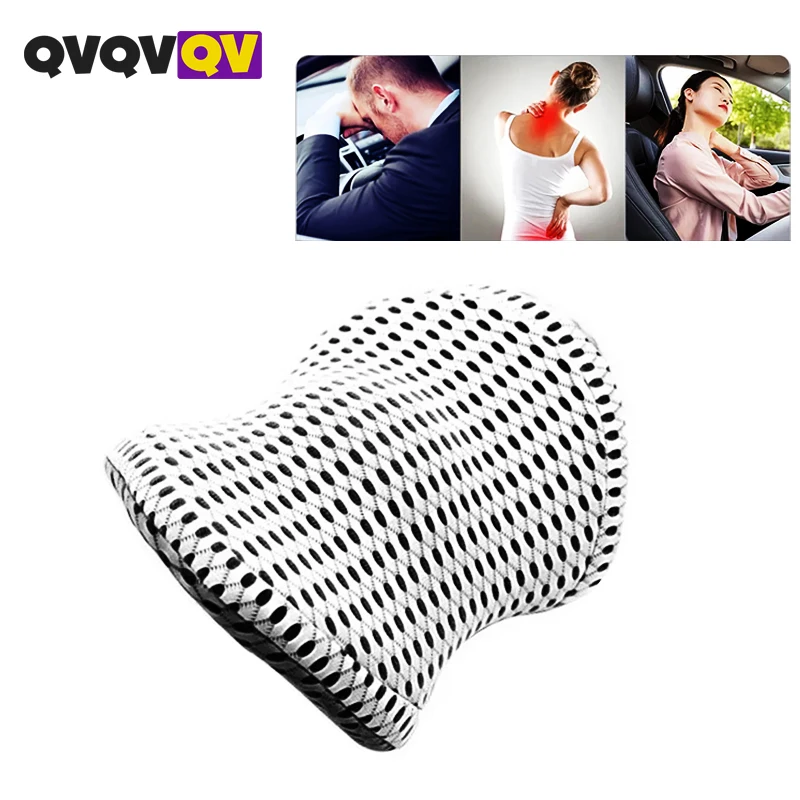 

1Pcs Neck Pillow Headrest Support Cushion - Clinical Grade Memory Foam for Chairs, Recliners, Driving Bucket Seats