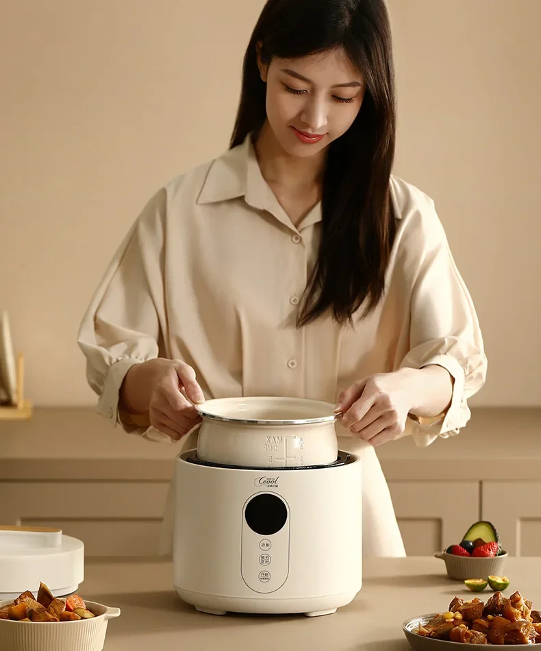 Household pressure cooker Multi-functional timing heating electric pressure cooker rice cooker 6