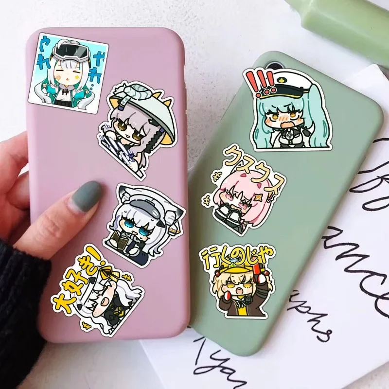 NIKKE Sticker Anime Sticker Cute Student Stationery Children School Supplies Decorative Waterproof DIY Decoration 40pcs