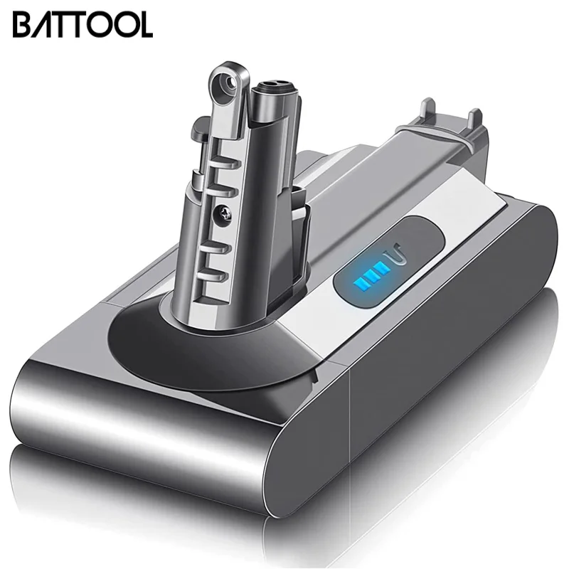 6000mah V10 Replacement Battery For Dyson V10 Series, Rechargeable