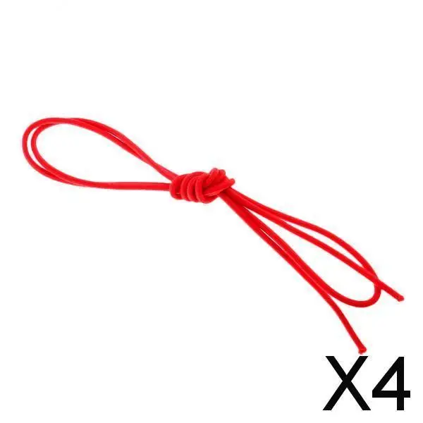 

2-4 упаковки, 3 мм, красный эластичный шнур для Каяка, 1 м