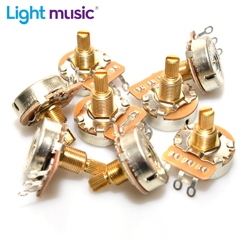 Pitch Prguitar Potentiometers 250k/500k 24tooth 15.5mm Short Shaft