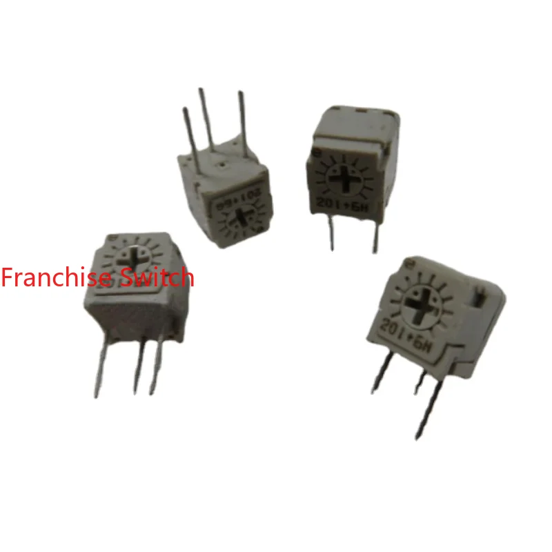 

10PCS Precision Variable Resistance Fine Adjustment Potentiometer Side B200 European Pin