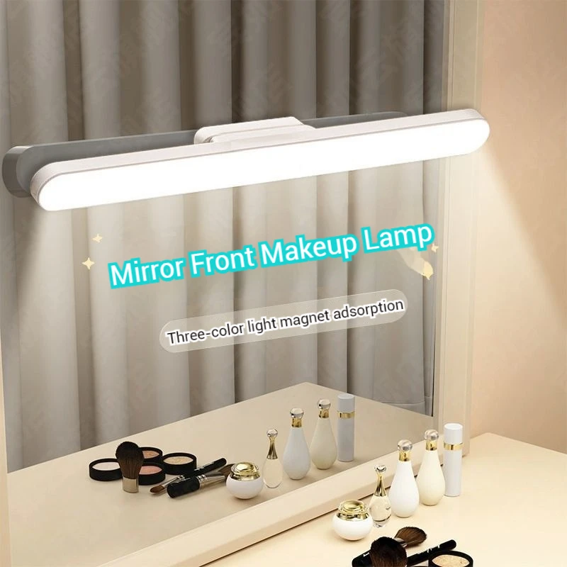 LED Vanity Lights 1800mAh Rechargeable 32cm Eye Protection Makeup Mirror Light Portable Touch Switch Wall Table Desk Lamp mirror lights,makeup mirror lights,vanity light,makeup lamp