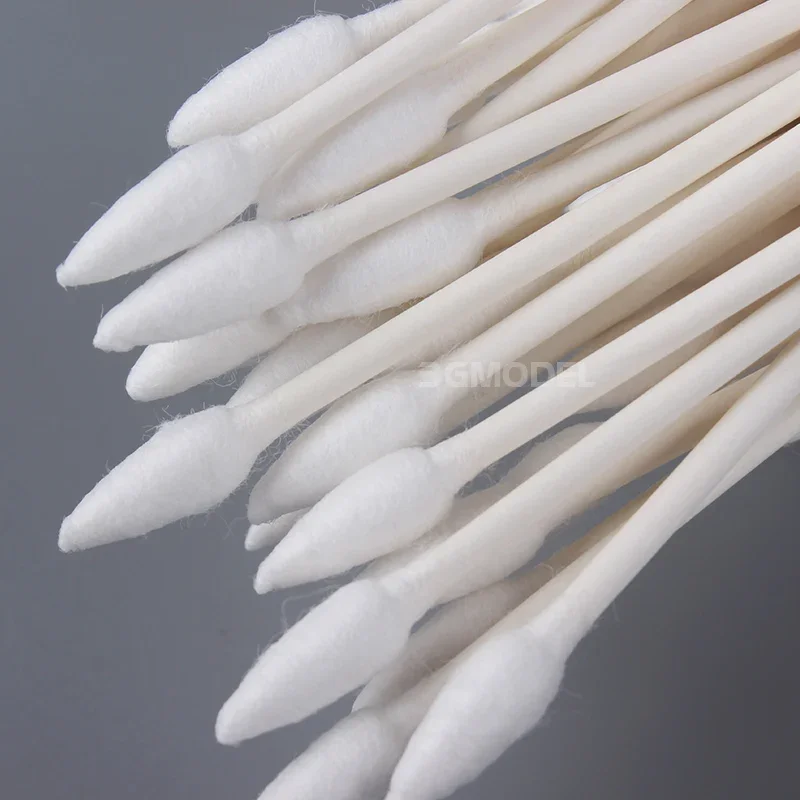 Double Head Cotton Swab Panel Line Wipe Tools 100Pcs for Military Model Hobby Cleaning Weathering Tools DIY model tools model weathering tool