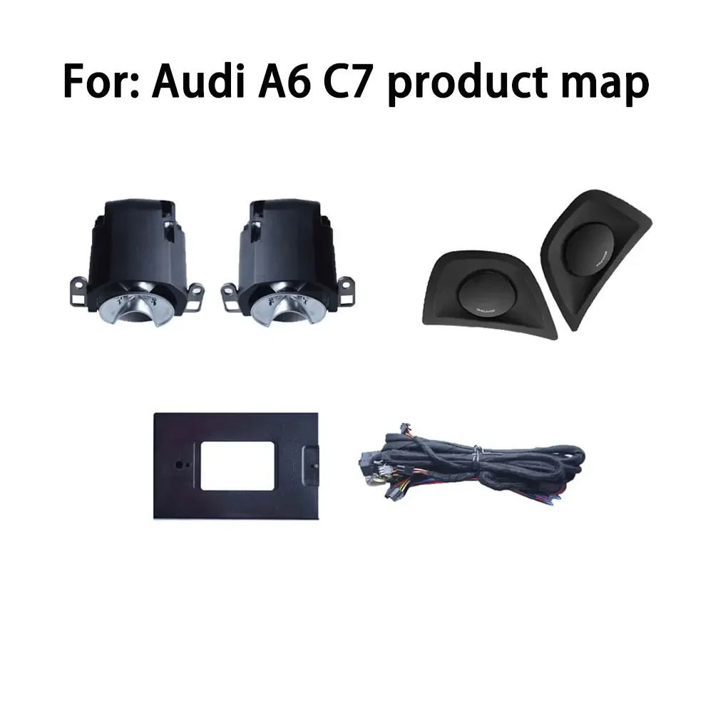 Tweeter lift Speaker with ambient light for Audi A6 C7 C8 A7 A4 A5 B8 B9 Q5 2017