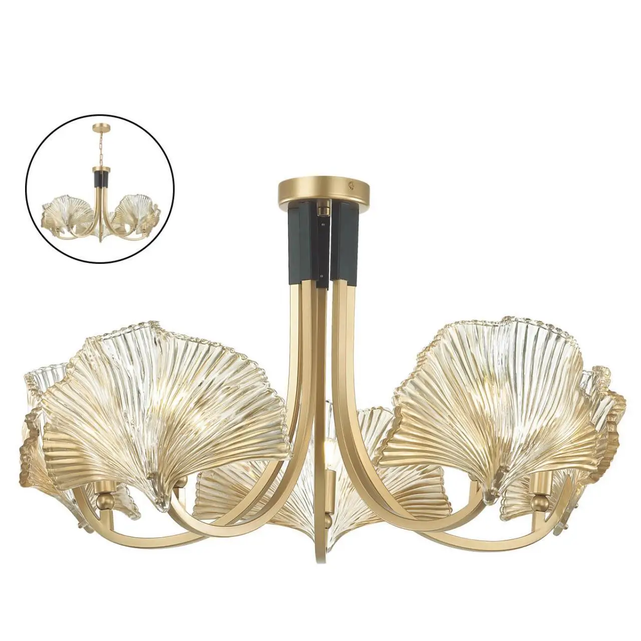 chandelier pendant odeon light ventaglio 4870/5 e14 200 w for home lighting lamps and interior lights wall sconce accessories spot in the bedroom |