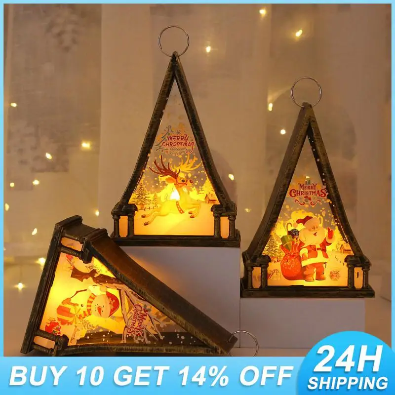 

Snow House Led Lights Practical Christmas Home Decor Luminous Jewelry Unique Design Exquisite Holiday Decoration Christmas Gifts