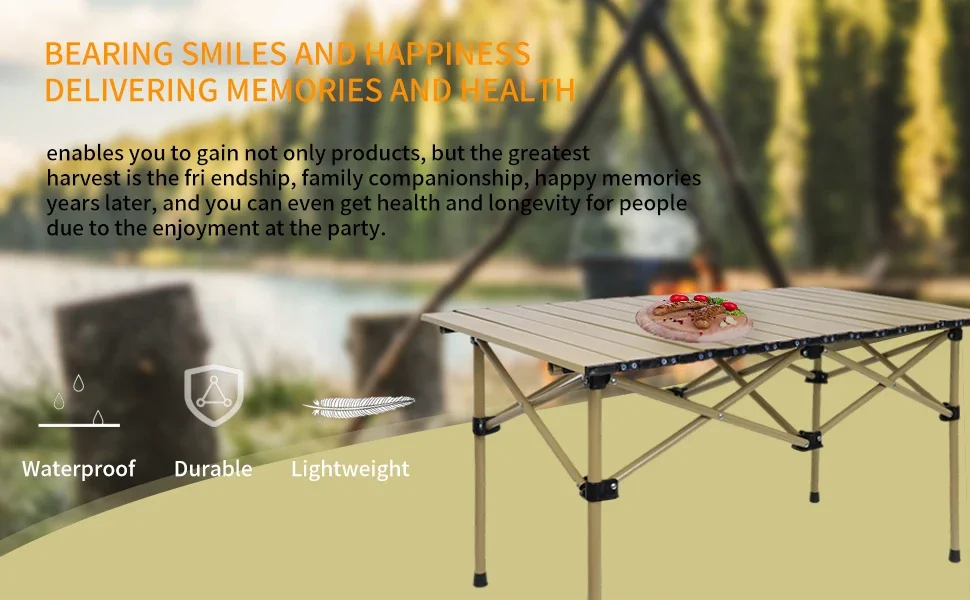 Camping Table That Fold up Lightweight