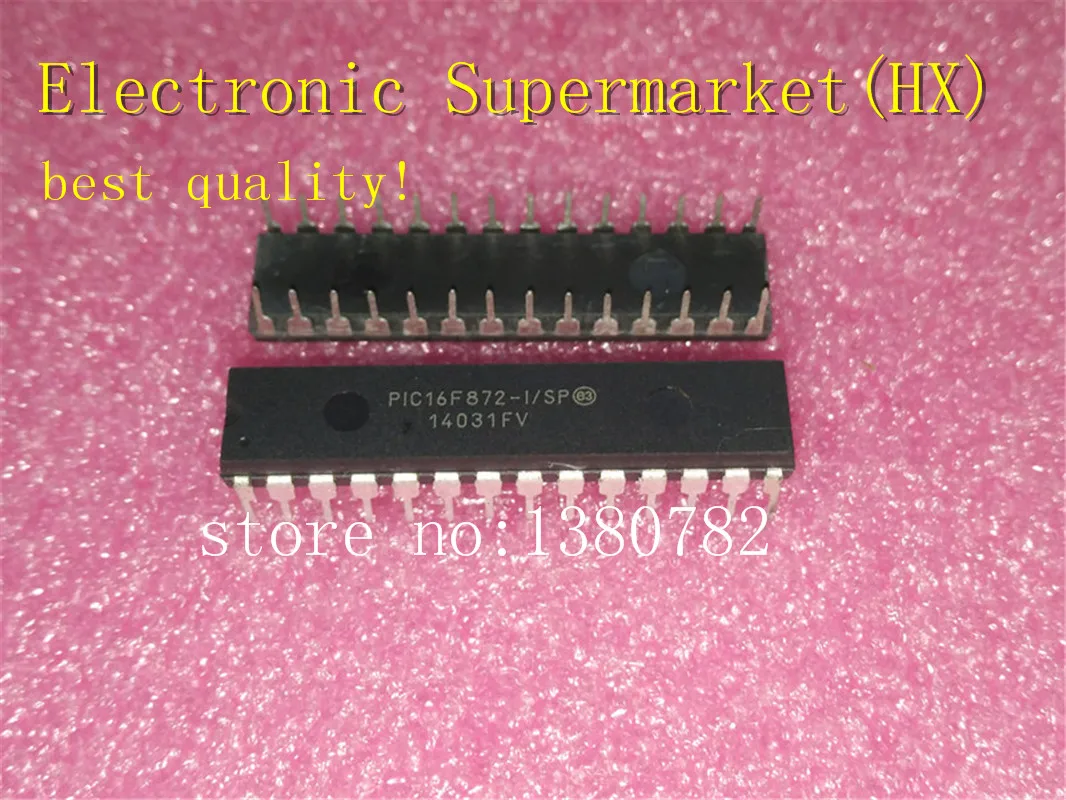 

Новинка оригинальная Специальная цена spot 50 шт./лот PIC16F872-I/SP PIC16F872 DIP-28 Новая фотография!