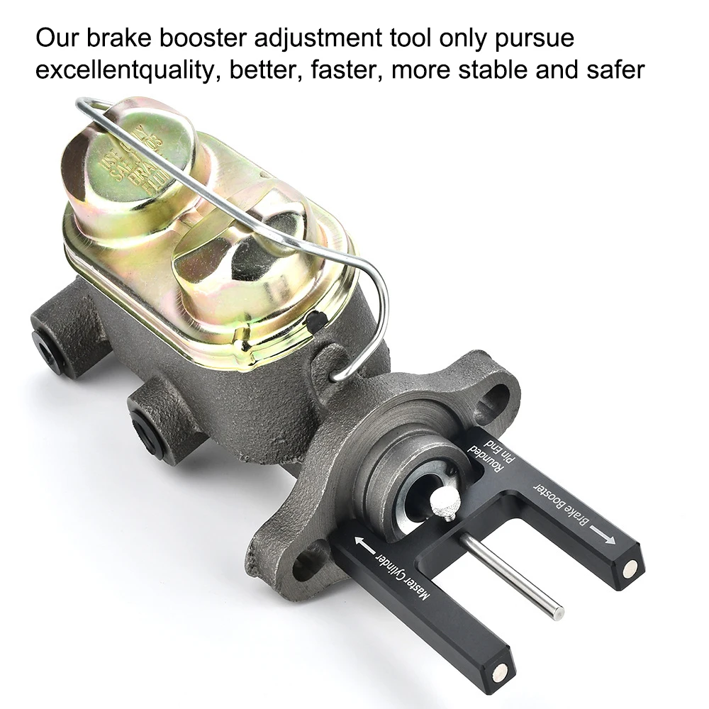 Adjustable Braking Distance of Brake Pedal Brake Booster Push Rod Adjustment Tool Master Cylinder Push Rod Length Gauge
