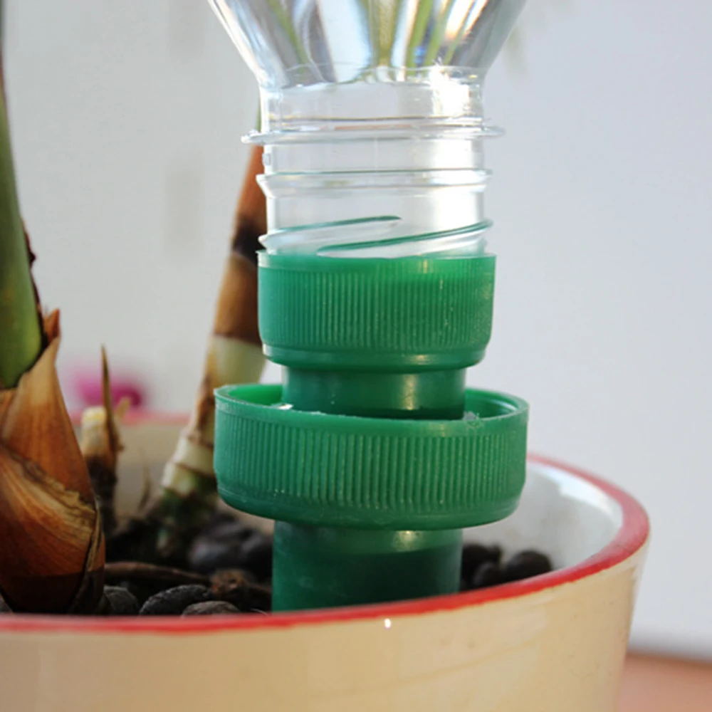 4pcs Plant Watering Devices Automatic Irrigation Plant Self Watering Spikes Garden Stakes for Potted Plants Flower Vacation