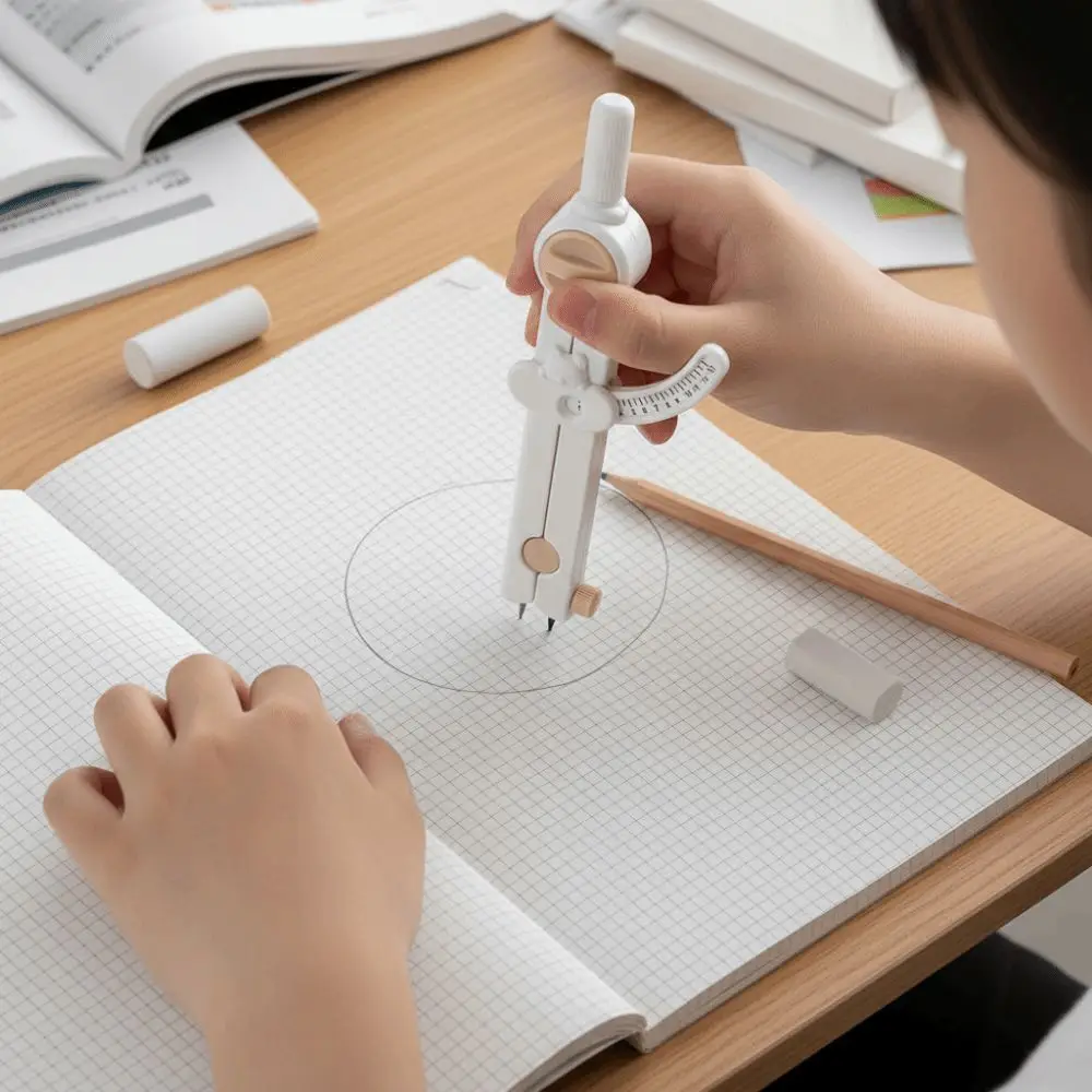 디지털 디스플레이 다기능 드로잉 컴퍼스 모란디 정밀 기하학 드로잉 기하학 컴퍼스 스케일 휴대용