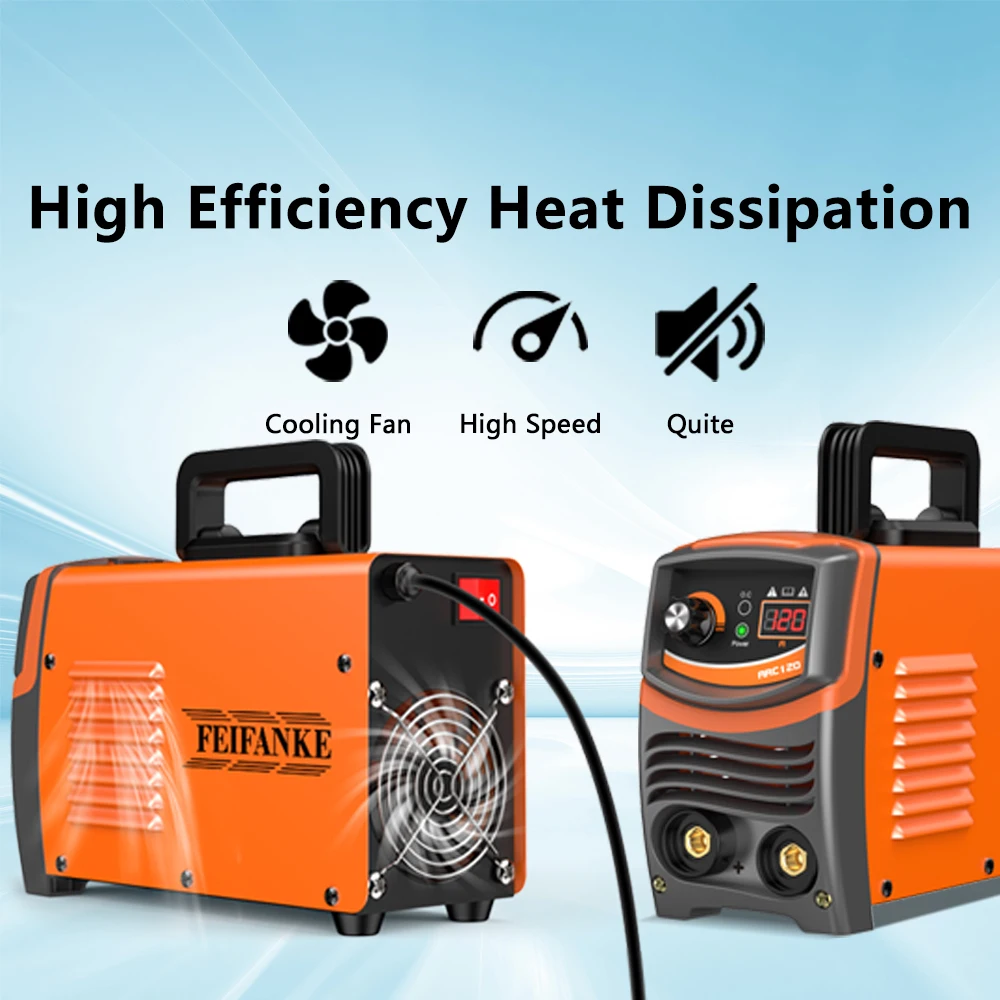 FEIFANKE ARC120 Electric Welding Machine 120A MMA Welder for DIY Welding Working and Electric Working 5