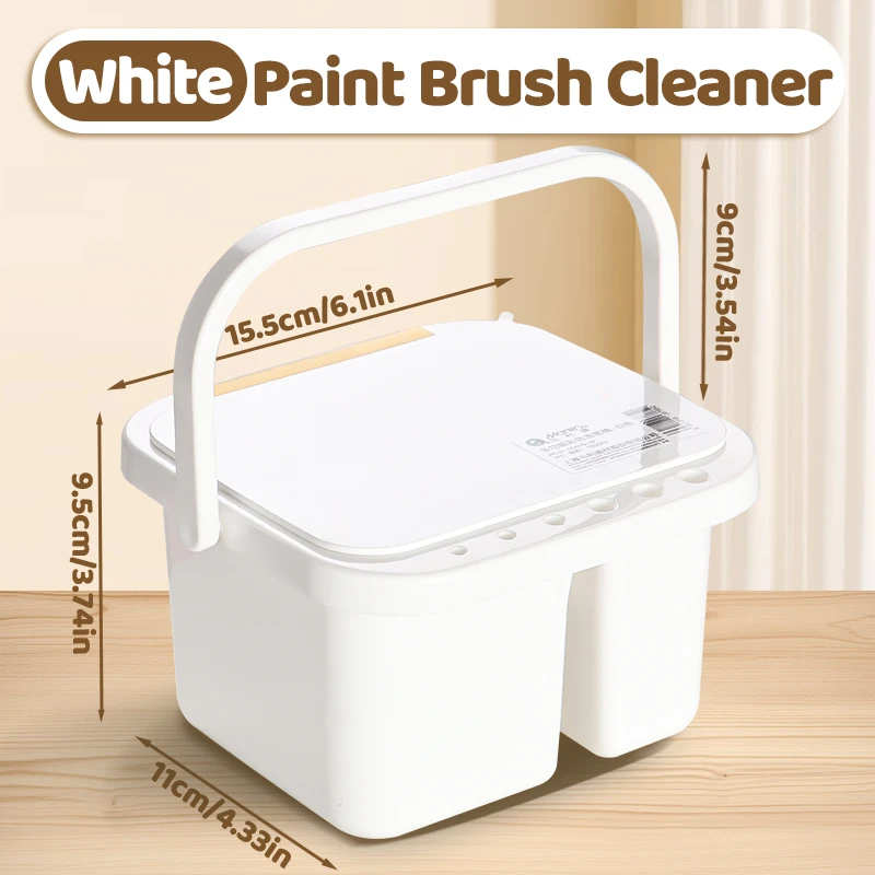 thumbnail image 2 of Aazon.co: XPINYT Paint Brush Cleaner, Paint Brush Rinser Paintbrush 2 of 10