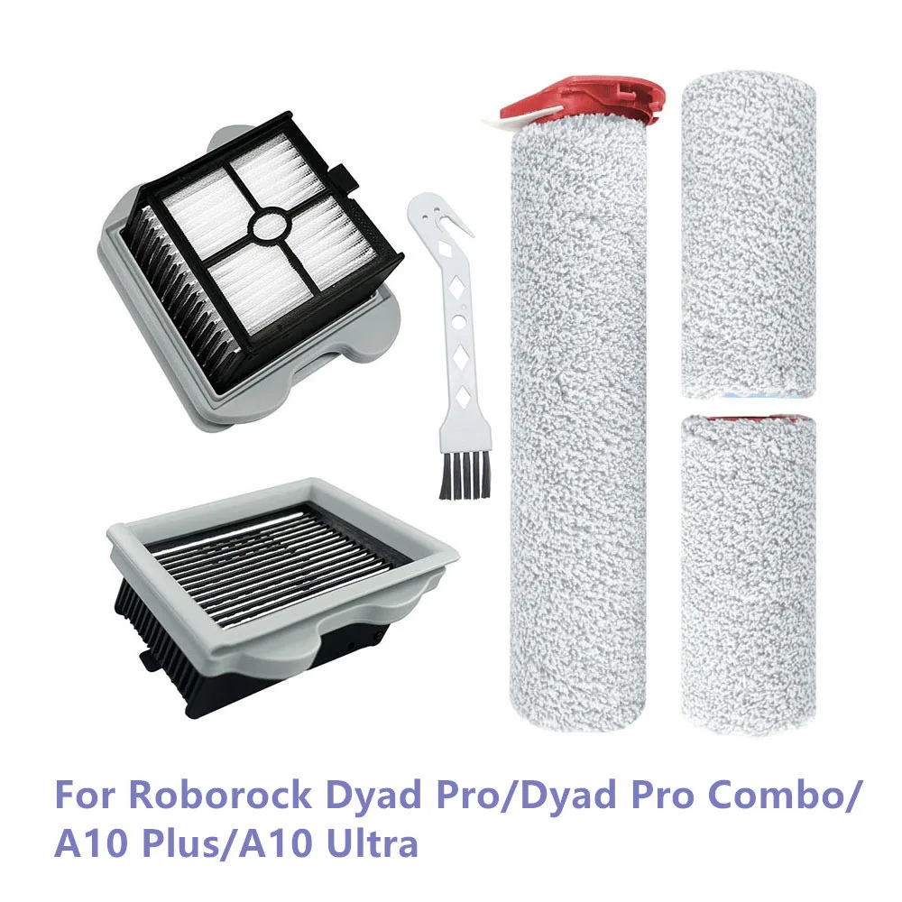 Per Roborock Dyad Pro/Dyad Pro Combo/A10 Plus/A10 Ultra Roller Brush Filtro Hepa Accessori Per Aspirapolvere