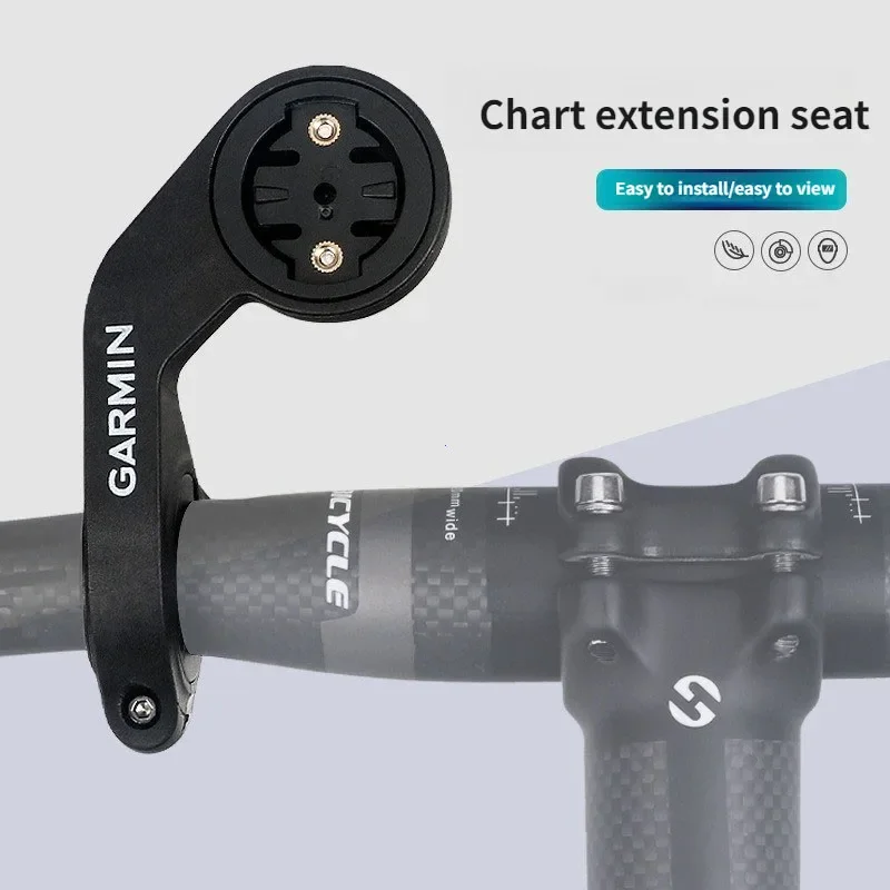Premium Bicycle Wall Mount & Navigation Cradle for Cycling GPS and Speedometer