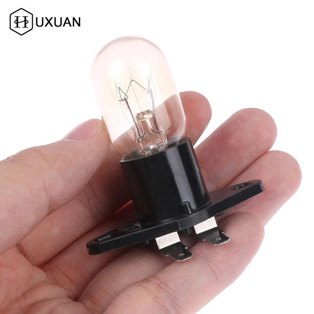 250V 20W LED Microwave Oven Lighting Bulb Small Appliance Bulb With Base  For Oven Stove Refrigerator Non-Dimmable - AliExpress