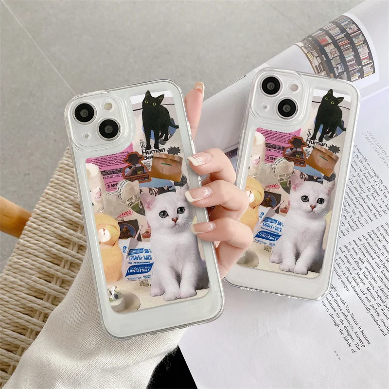 Cool Cat Soft Protective Phone Case Cover