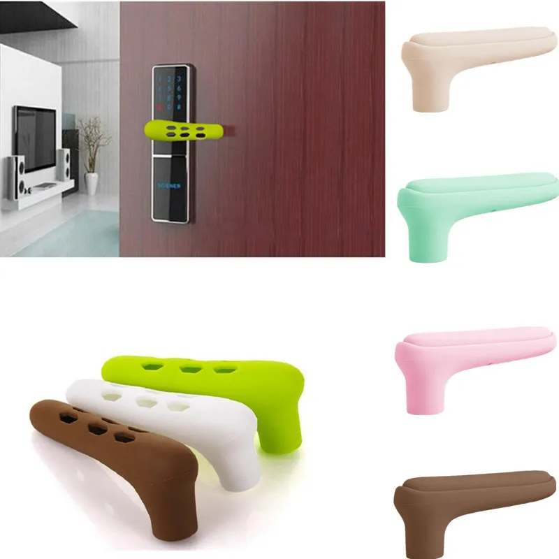 

Silicone Sleeve Room Door Handle Cartoon Baby Child Crash Protection Suite Door Pull Handle Gloves Protector Home Accessories