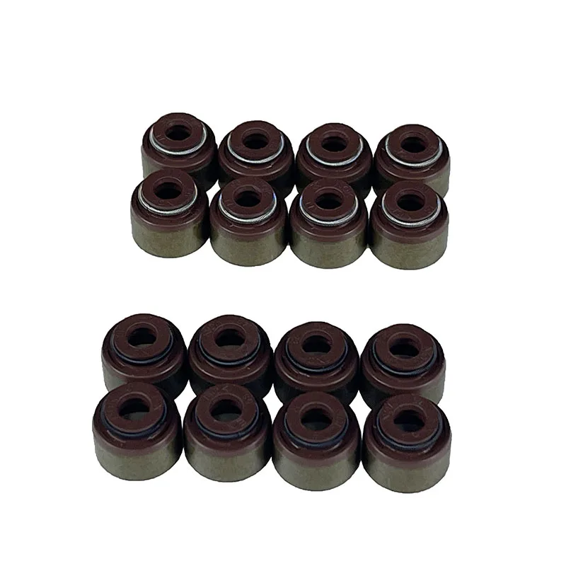 16pcs Valve Stem Oil Seal Kit 12210-PZ1-004 12211-PZ1-004 For honda Civic Accord car intake and exhaust valve oil seal
