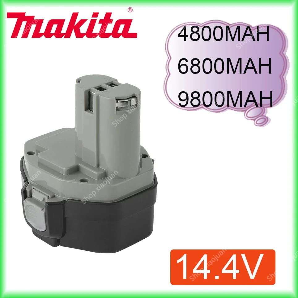 

Makita 100% Original 14.4V 4800mAh NI-CD Power Tool Battery MAKITA 14.4V Battery for Makita PA14,1422,1420 192600-1 6281D 6280D