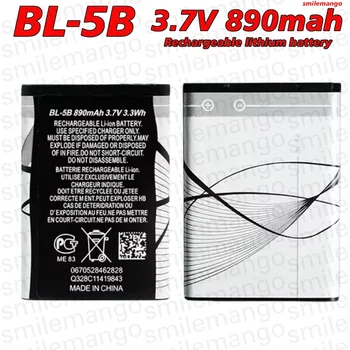 Batteria BL 5B 890mAh 3.7V al Litio per Telefoni Cellulari Nokia 5300 5320 5500 N80 N90 7360 3230 5070 3220 6120c