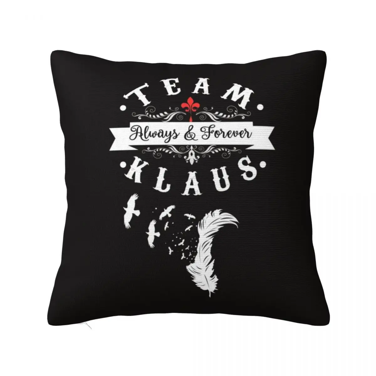 

Team Klaus. Throw Pillow Pillow Case pillowcases for sofa cushions christmas supplies