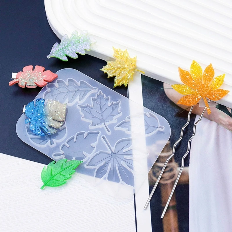 Koonafy Resin Molds For Jewelry - 2 Silicone Molds, Butterfly/Star/Flower Shapes, DIY Earring & Pendant Making - View #5