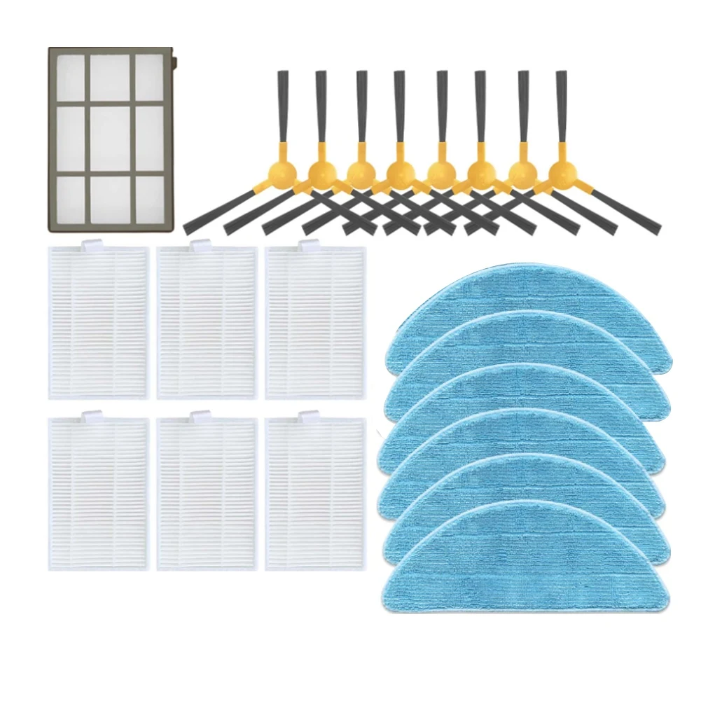 

Запчасти для робота GARLYN -600, боковая щетка, Hepa фильтр, Швабра, основной фильтр, аксессуары