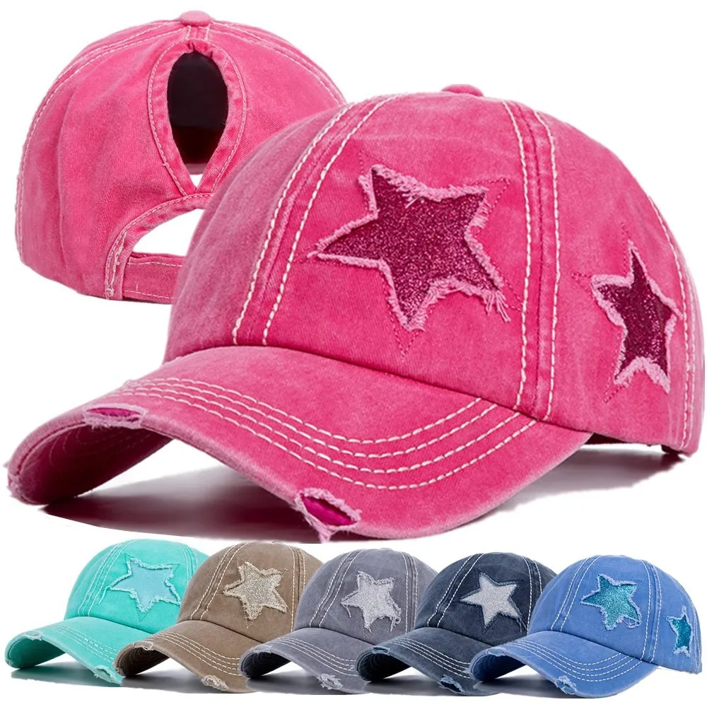 Baseball Cap Retro baseball cap Female spring and summer Korean version of the big head circumference face duckling cap