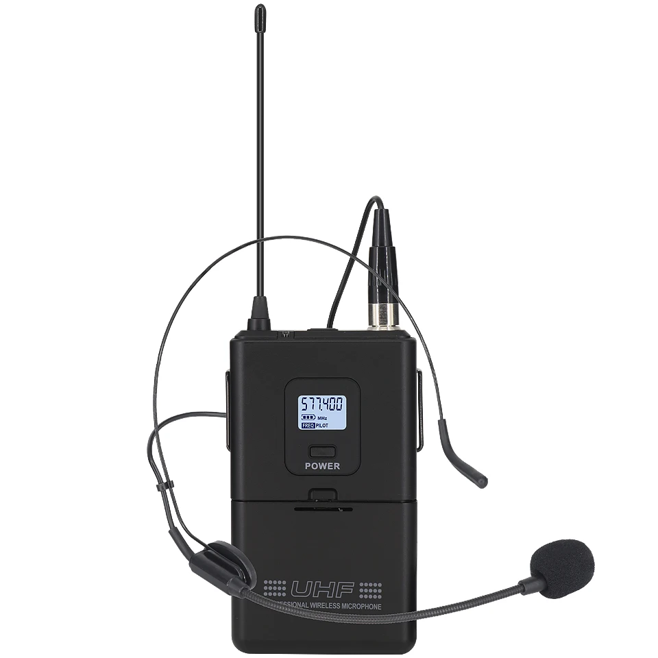 Professional UHF wireless microphone system handheld lavalier microphone home karaoke party stage wireless