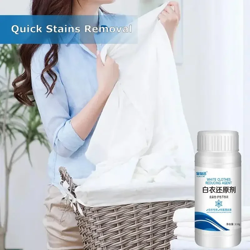 Household White Clothing Reducing Agent natural Laundry Whitener quick Clothes stain Whitener and Bleach removal Enzyme Boosters