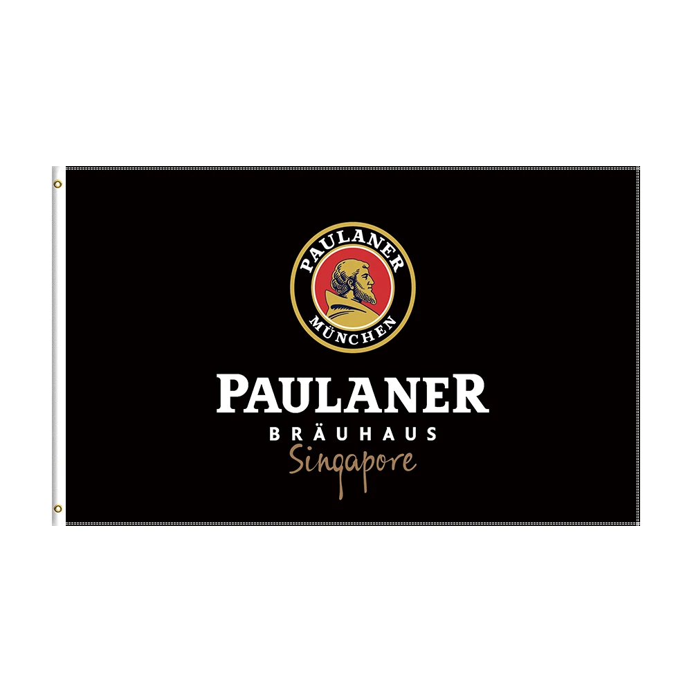 

3x5 Ft PAULANERS Beer Flag Polyester Printed Bar Banner For Decor ft flag banner
