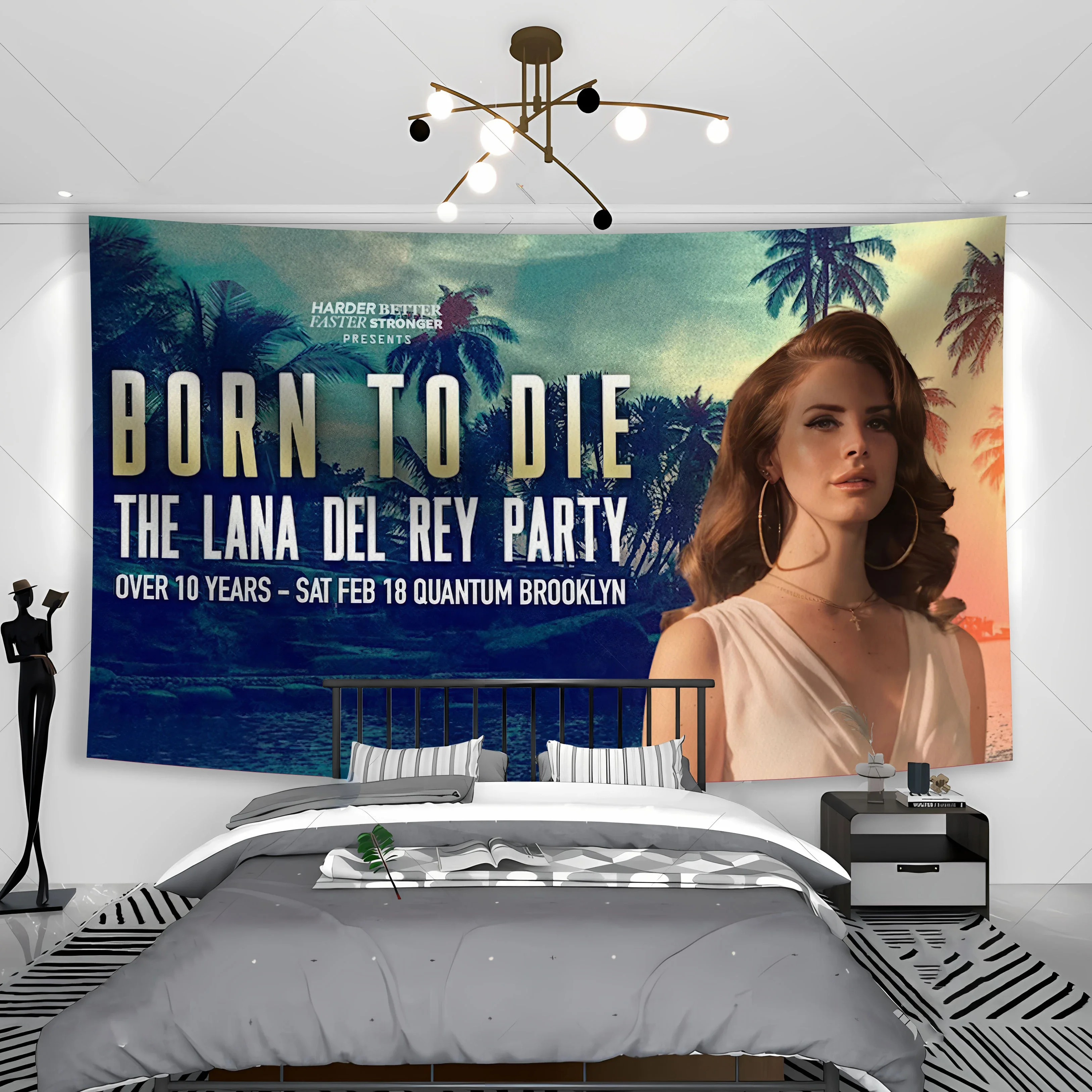 Ultraviolence Lana Del Reys Wall Decor Painting Tapestry Banner Flag Room Decoration Aesthetic Home Garden Meme,tapestry decor