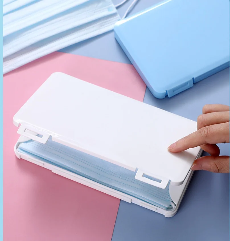Dustproof Mask Storage Box Organizer - Safe and Pollution-Free Holder