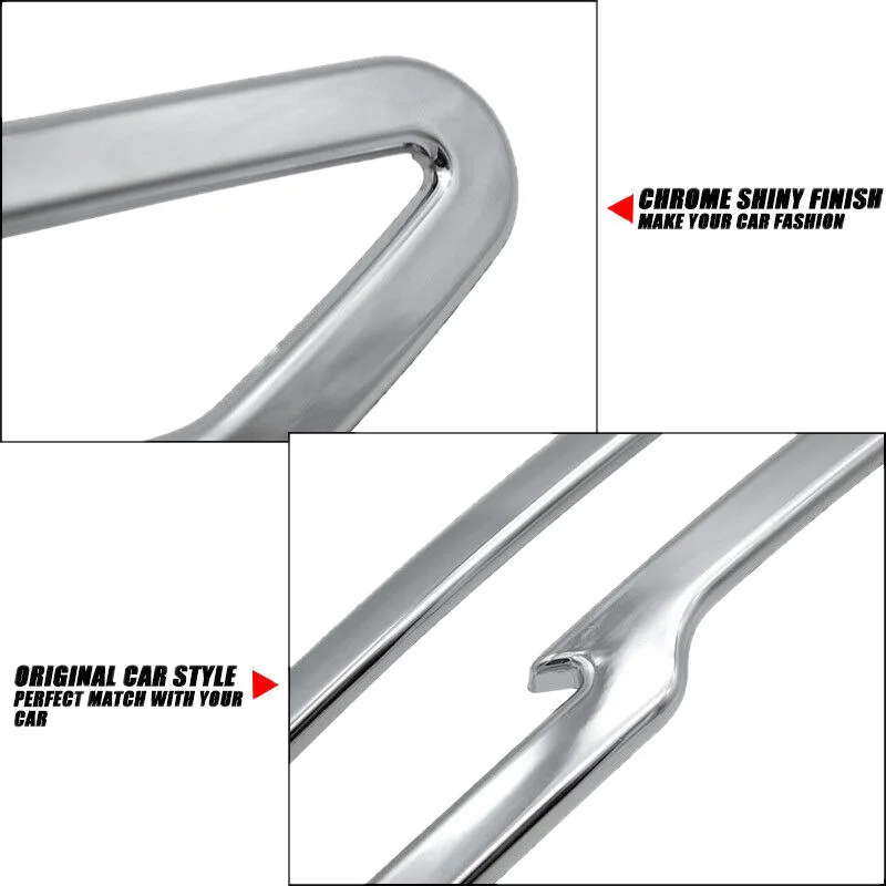 Chrome Side Rearview Mirror Cover Trim Molding Strip Light Decoration For Nissan Qashqai X-Trail Murano Rogue Pathfinder