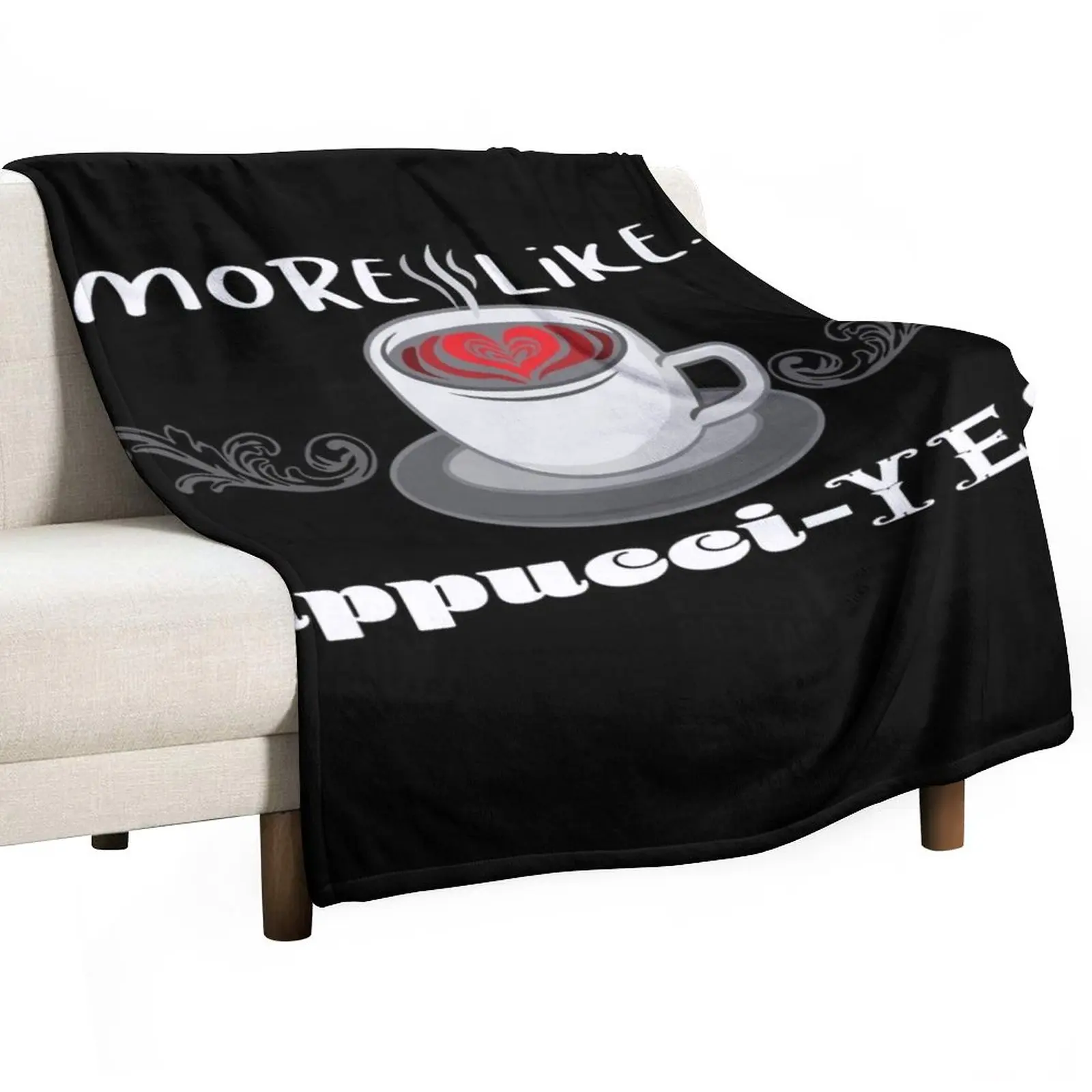 

New Copy of Cappucci-yes Throw Blanket sofa Large Blanket