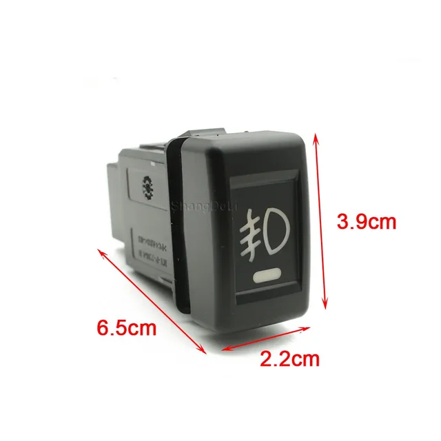 زر  اضاءة الضباب مع الأسلاك ، LED مفتاح  ايسوزو KV100 ، 700P ،