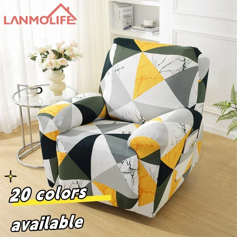 LANMOLIFE Recliner Slipcovers Covers Couch Covers Recliner Chair Cover Non Slip Slipcovers Furniture Protector