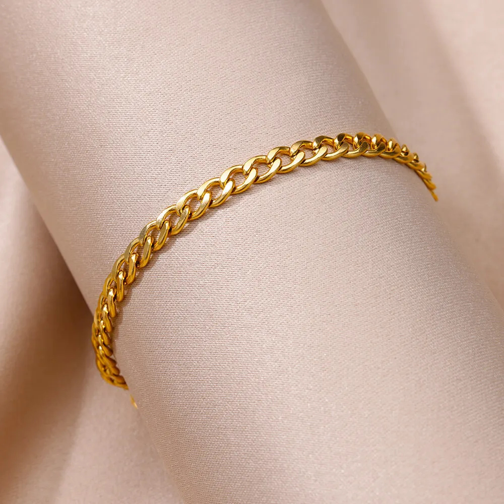Women Silver Anklet Bracelet Ankle Chains Bead Bracelet Beads Anklet Vintage Stainless Steel Beads Chain Bodychain Summer Beach Fashion Accessories Gifts