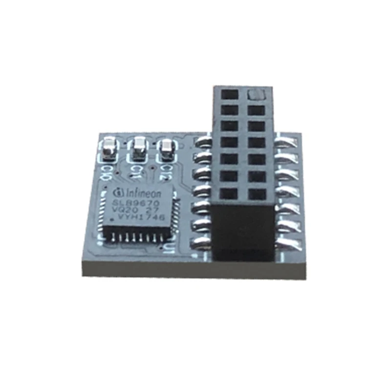 TPM 2.0 Encryption Security Module Remote Card 14 Pin SPI TPM2.0 Security Module For ASUS Motherboard