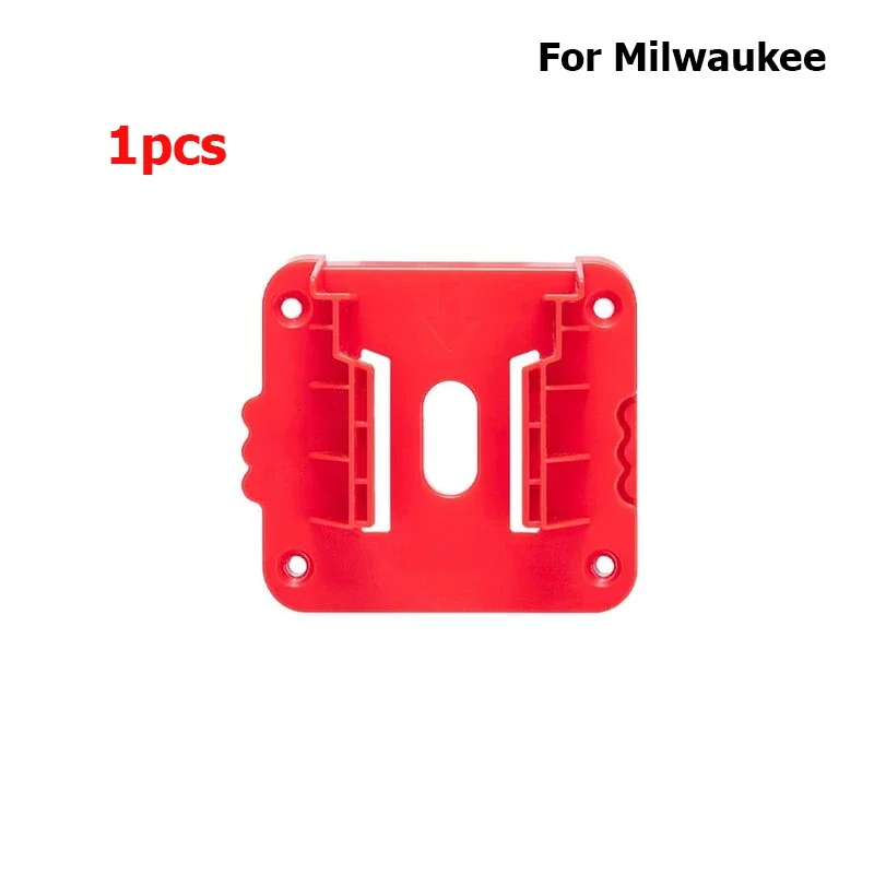 Supporto Batteria Supporto Per Batterie 18V A Parete - 6 Pezzi Con Viti, In ABS, Compatibile Con Makita, DeWalt, Milwaukee Accessori Per Utensili A Batteria - 7