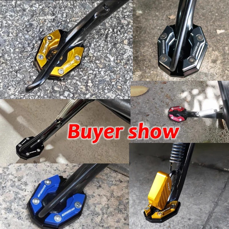 Motorcycle Kickstand Foot Extension Pad 5 colors For YAMAHA XMAX300 2015-