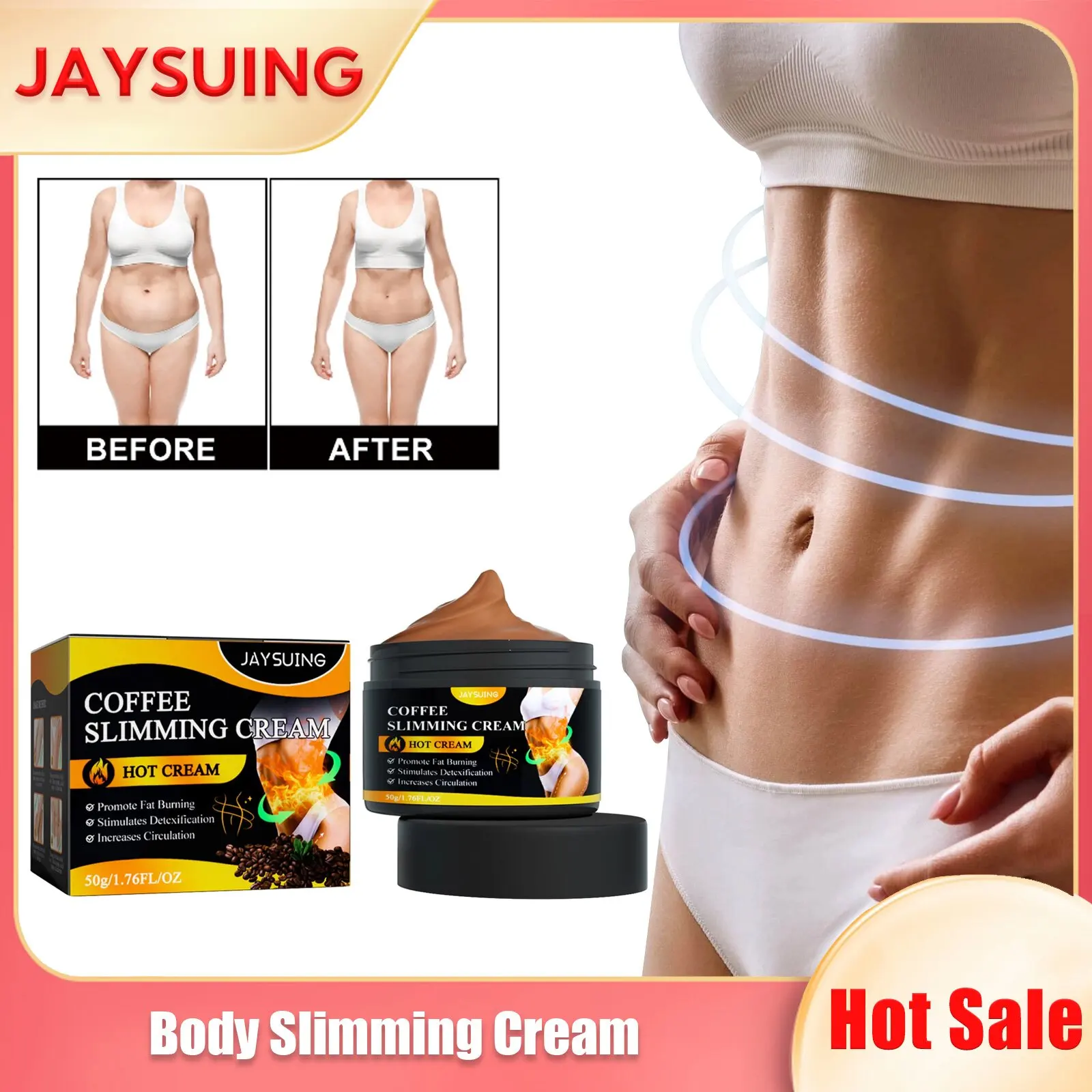 

Body Slimming Cream Fat Burning Thin Abdomen Waist Firming Legs Body Sculpting Anti Cellulite Weight Loss Shaping Massage Cream