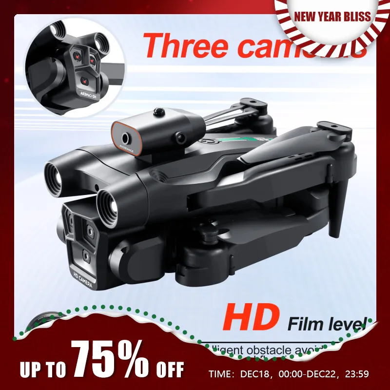 Dron S92 HD 4K con alto agarre, plegable, Mini RC, WiFi, fotografía aérea, vehículo de cuatro ruedas, juguetes, cámara de helicóptero