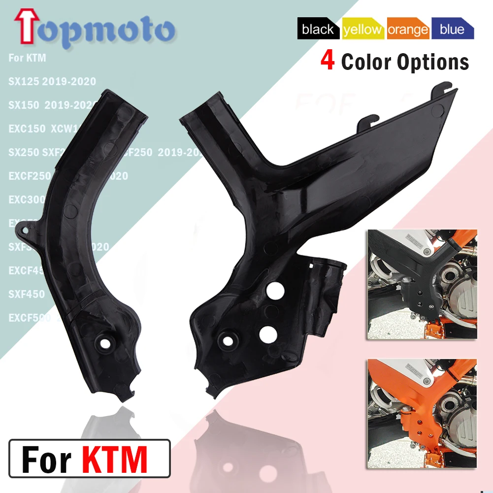 

For KTM 125 200 250 300 350 400 450 EXC EXCF SX SXF XC XCF XCW XCFW 20-2022 Motorcycle Frame Guards Covers Protectors Dirt Bike
