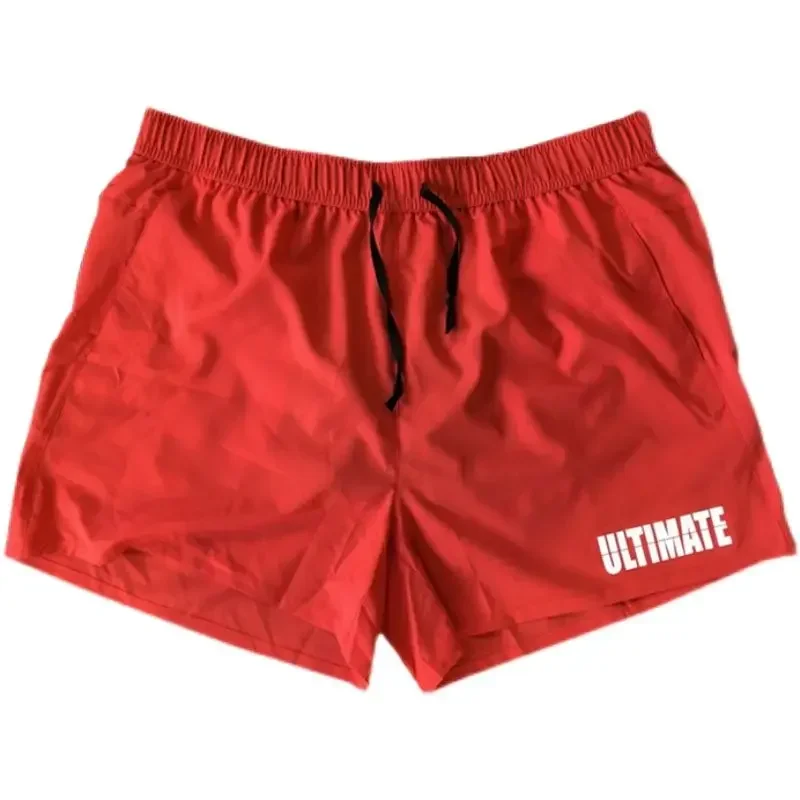 Sports Fitness Shorts Brother Three Quarter Pants Quick Dry Breathable Elastic Muscle Men Weight Dog Squat Plus Size M-3XL 6