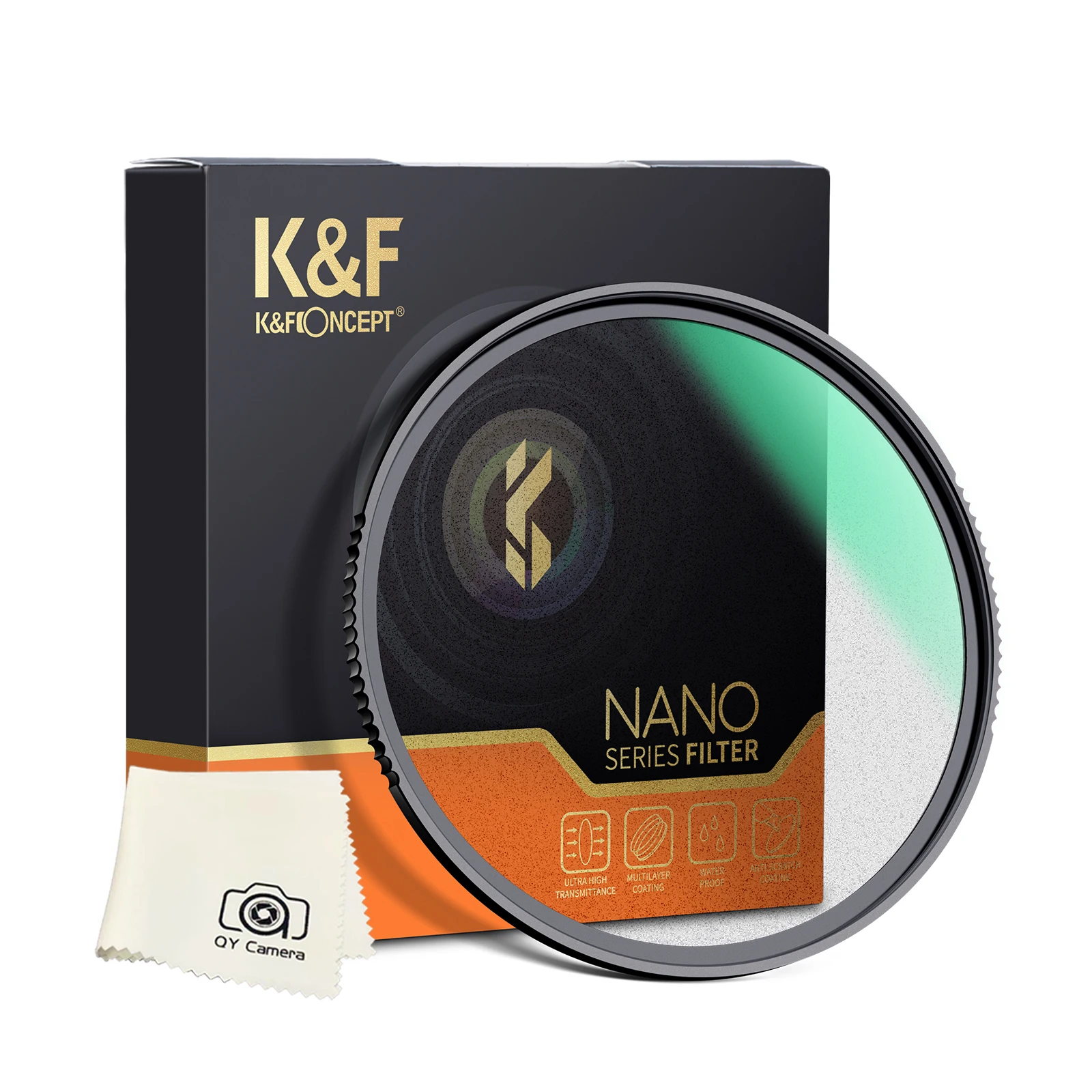 

K&F Concept Lens Diffusion Filter 58mm 1/1 Black Pro Mist Olympus M.ZUIKO ED 75mm f1.8 m4/3